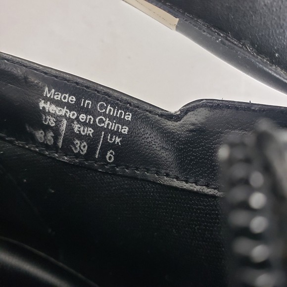 Aldo Women's High Heel Platform Leather Bootie Size 8.5 - Picture 16 of 16